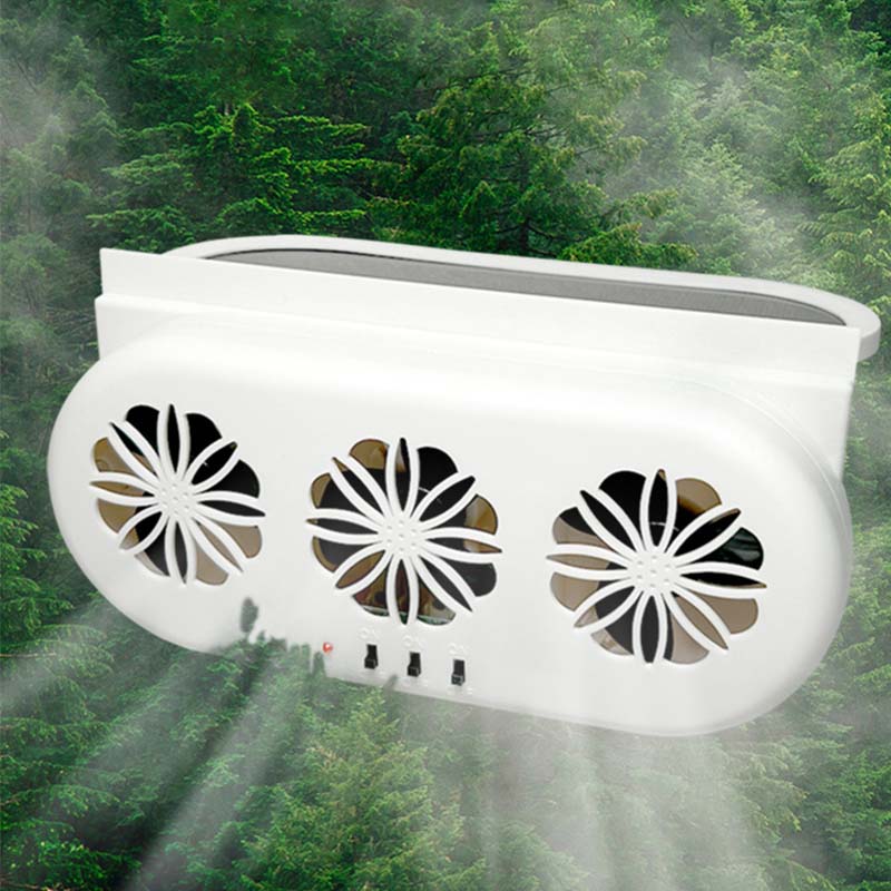 Renewable Energy Fan - Exhaust Powerful Ventilation Window Radiator Radiator