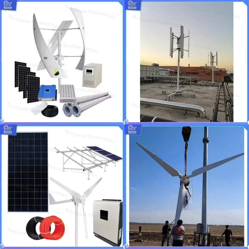 Renewable Energy Kit - 3KW 5KW 10KW Hybrid Wind Solar