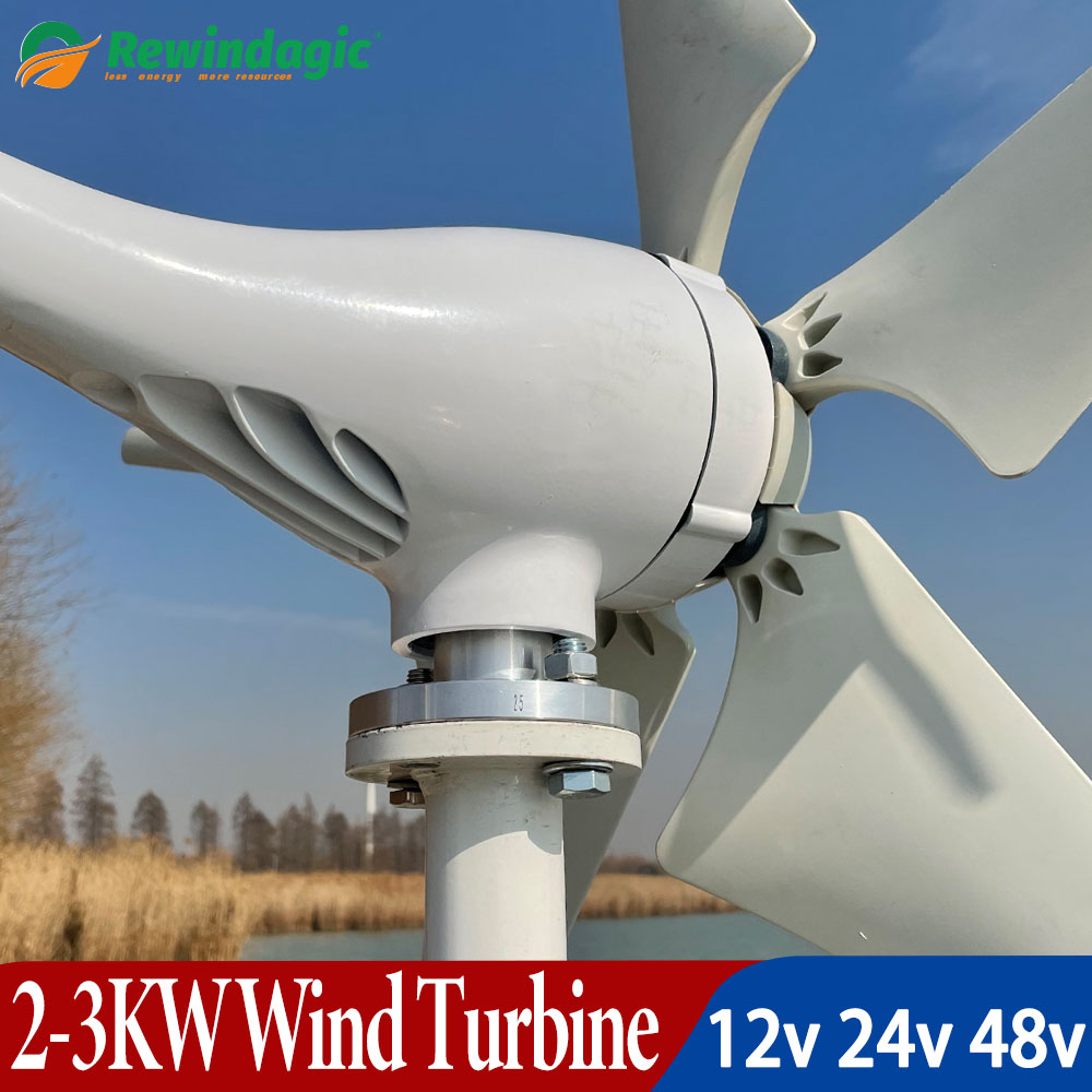 Renewable Energy Kit - 3000W 2000W Wind Turbine Generator Power
