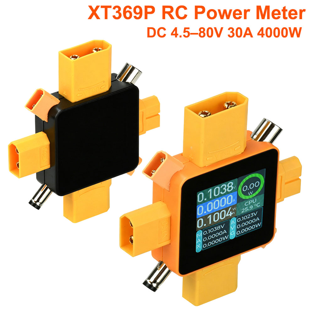 Energy Meter Bidirectional - XT369P RC Power Meter Watt Meter