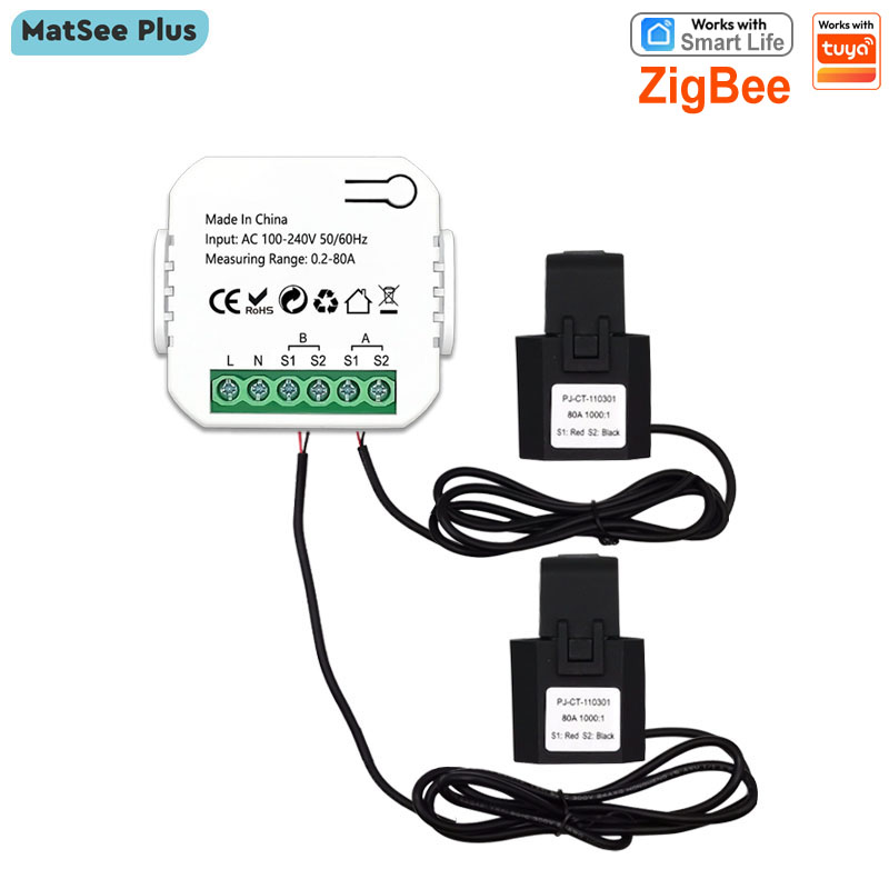 Smart ZigBee Energy Meter 1, 2 - огляд і ціна Energy Meter Bidirectional