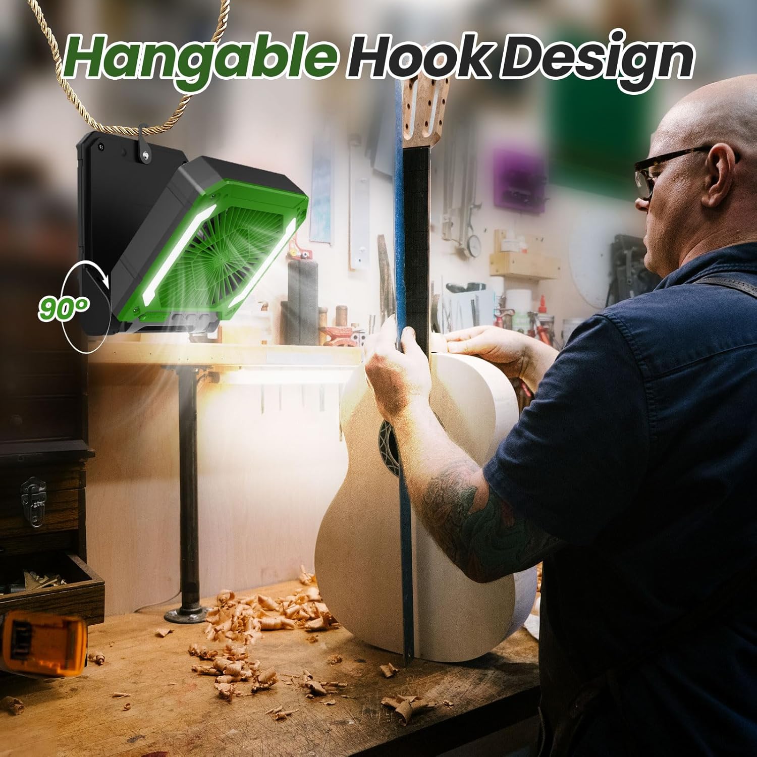 Portable Rechargeable Table Fa - огляд і ціна Renewable Energy Fan