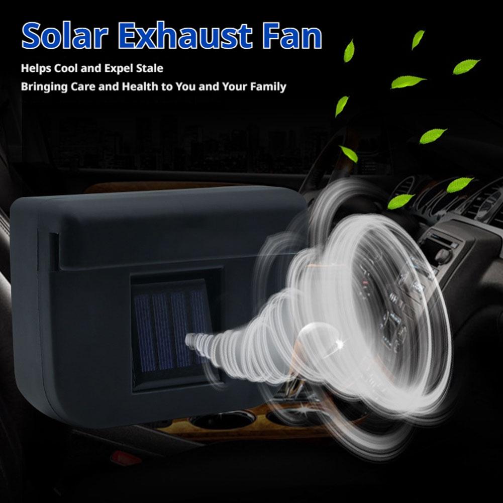 Car Solar Powered Fan USB Rech - огляд і ціна Renewable Energy Fan