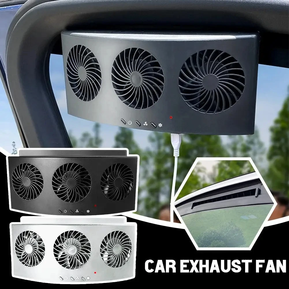 Car Exhaust Fan USB Rechargeab - огляд і ціна Renewable Energy Fan