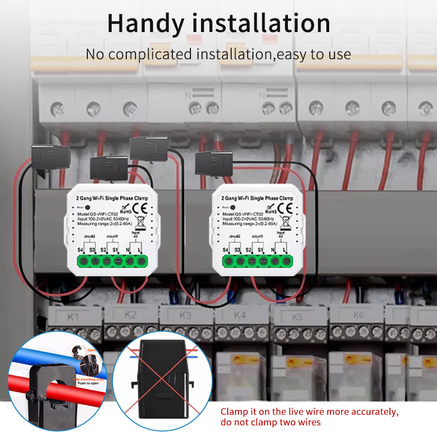 Tuya Smart WiFi Solar Power En - огляд і ціна Energy Meter Bidirectional