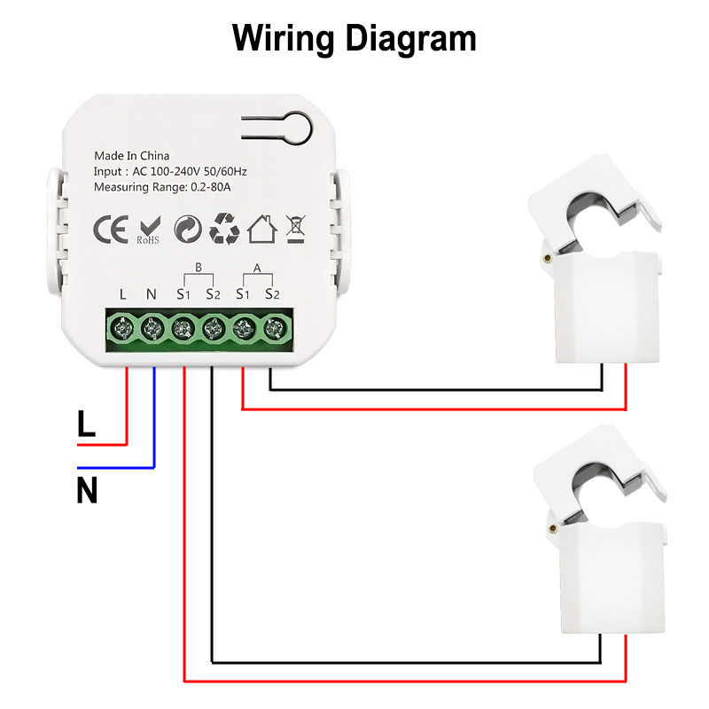 Smart WiFi Energy Meter Bidire - огляд і ціна Energy Meter Bidirectional