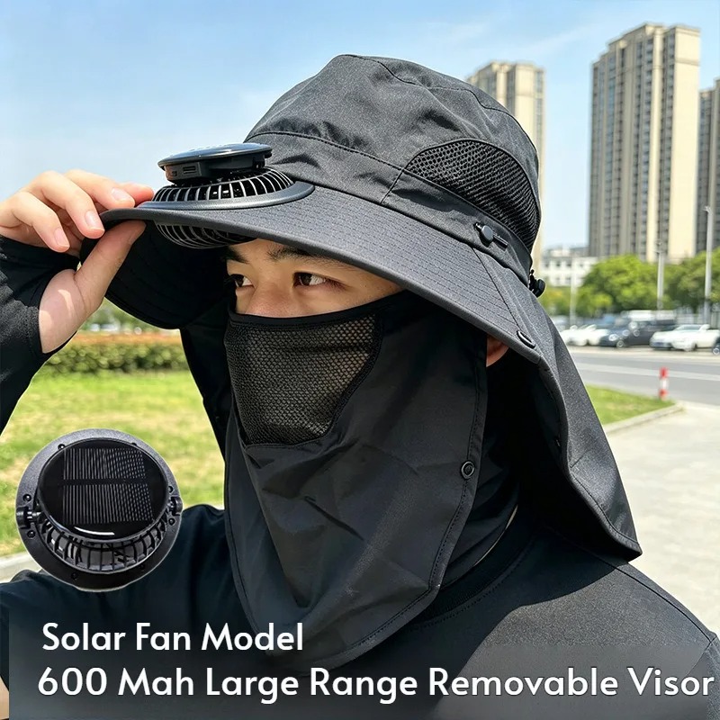 2026 New Solar Rechargeable Fa - огляд і ціна Renewable Energy Fan