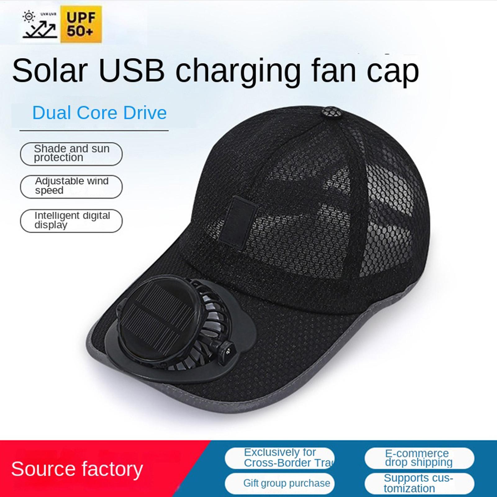 USB Rechargeable Solar Cooling - огляд і ціна Renewable Energy Fan