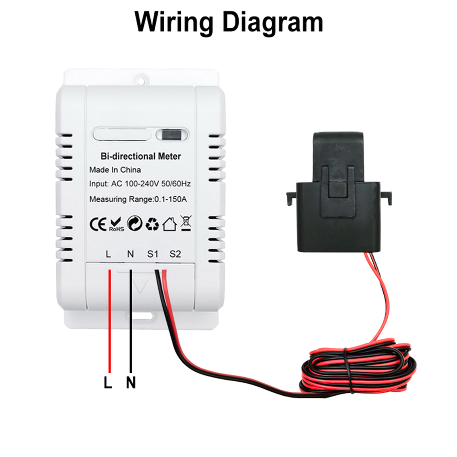 Tuya ZigBee Intelligent Bidire - огляд і ціна Energy Meter Bidirectional
