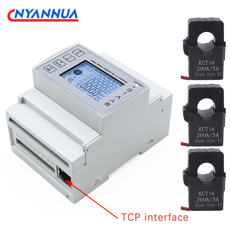3 Phase DIN Rail Bidirectional - огляд і ціна Energy Meter Bidirectional