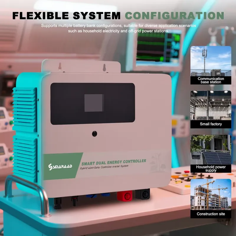 SMARAAD 1.5KW Wind-Solar Hybri - огляд і ціна Hybrid Solar Inverter