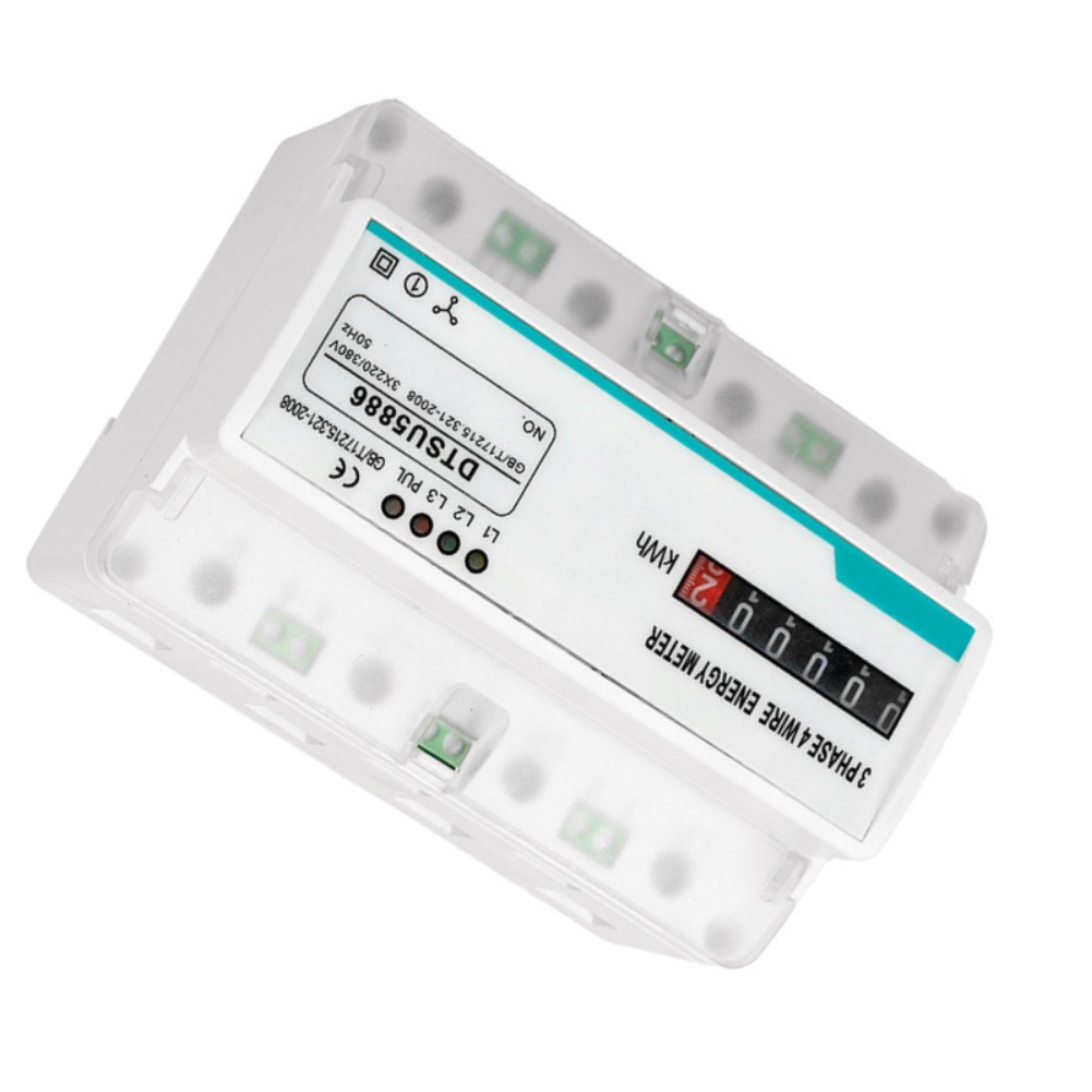 3-Phase 4-Wire 100A Rail-Mount - огляд і ціна Energy Meter Bidirectional