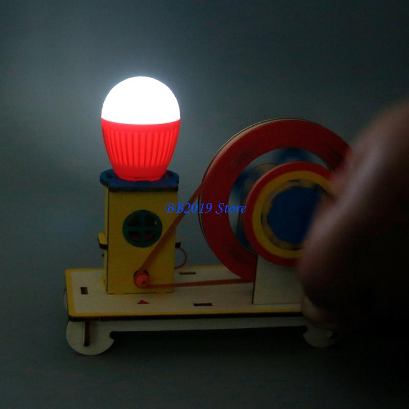 Q0KB Creative Wooden Hand Cran - огляд і ціна Renewable Energy For Kids