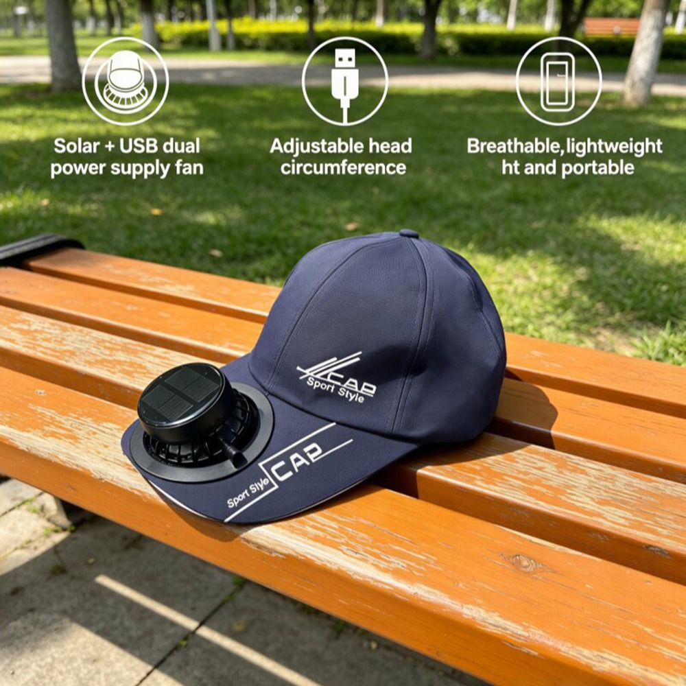 Fashion Breathable Solar Fan H - огляд і ціна Renewable Energy Fan